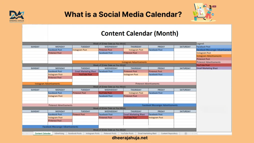 What is a Social Media Calendar? image 